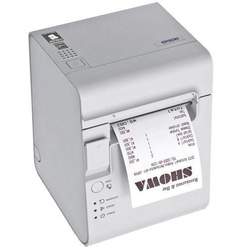 Impresora Ticket Termica EPSON ETIQ.TM-L90 USB/Serie, Beige + PS-180 - C31C412402LG