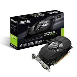 TARJETA GRÁFICA ASUS GEFORCE GTX1050 TI - GPU 1290MHZ - 4GB GDDR5 - PCI EXPRESS 3.0 - DVI-D - HDMI - DISPLAY PORT