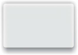 TARJETA PLASTICA 0,76 mm (500 Unid.) BLANCAS - 104523-111