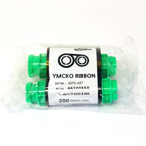 POINTMAN RIBBON YMCKO Color NUVIA ( 200 Tarjetas ) - 66200360