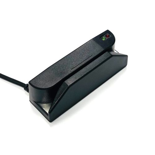 LECTOR TARJ.MAG.3P( 1&2&3 ) USB MINI NEGRO - TMSR-33U-SB