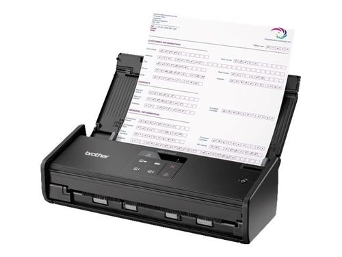 Escaner Documental Brother ImageCenter ADS-1100W, USB 2.0,, Wi-Fi(n) , 600 ppp x 600 ppp hasta 16 ppm Alimentador automtico de documentos (ADF) (20 hojas)