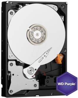 HDD 3TB WESTERN DIGITAL SATA3 256MB 5200rpm PURPLE WD33PURZ