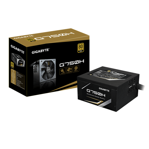 FUENTE ALIMENTACION ATX 750W GIGABYTE 80 + GOLD SEMI MODULAR GP-G750H 1.0 PCI-E