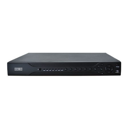 DVR híbrido 16 entradas hasta 4K Sin disco duro