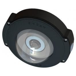 Domo IP panorámica 5 MP ojo de pez mini para exterior