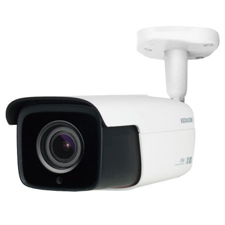 Cámara IP bullet H.265 2MP 2.8 a 12 mm motorizada IR alarmas audio