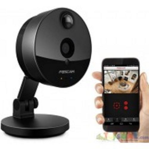 Cmara IP WiFi FULL HD 2 MP 2.8 mm 100. NEGRA