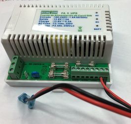 FUENTE DE ALIMENTACIÓN 12V 5A CARRIL DIN CON UPS